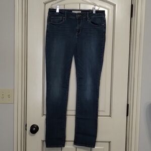 Bullhead Denim Co. Juniors size 13 regular denim skinny no distressing mid rise